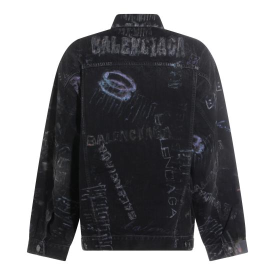 26SS 발렌시아가 오버사이즈 재킷 857181 TTWA81037 BLACK - BALENCIAGA