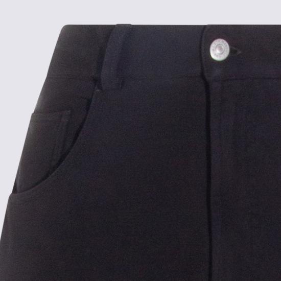 26SS MM6 메종마르지엘라 코튼 트라우저 S52KA0548 M25014900 Black - MM6 MAISON MARGIELA