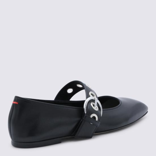 26SS 에이드 플랫 슈즈 A11FLRKLS08FL159 800 Black - AEYDE
