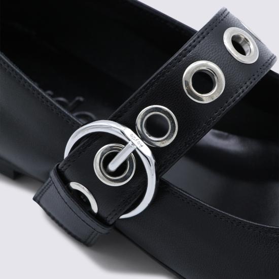 26SS 에이드 플랫 슈즈 A11FLRKLS08FL159 800 Black - AEYDE