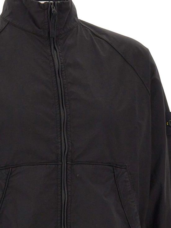 26SS 스톤 아일랜드 가죽 자켓 L1S15 6100044 S0003 V0029 BLACK DOM - STONE ISLAND