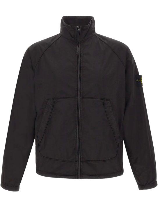 26SS 스톤 아일랜드 가죽 자켓 L1S15 6100044 S0003 V0029 BLACK DOM
