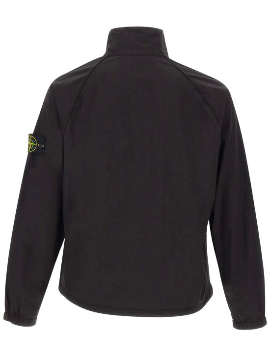 26SS 스톤 아일랜드 가죽 자켓 L1S15 6100044 S0003 V0029 BLACK DOM - STONE ISLAND