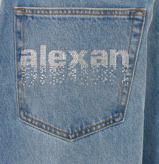 26FW 알렉산더 왕 데님 팬츠 4DC1264111 486 BLUE - ALEXANDER WANG