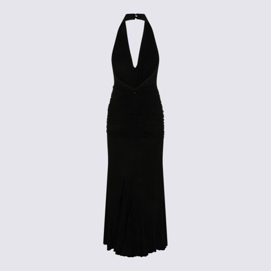 26SS 블루마린 롱 원피스 P644A467A N0990 BLACK - BLUMARINE