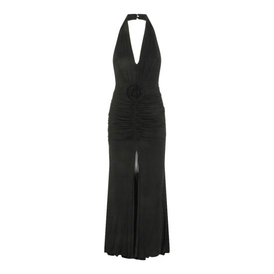 26SS 블루마린 롱 원피스 P644A467A N0990 BLACK