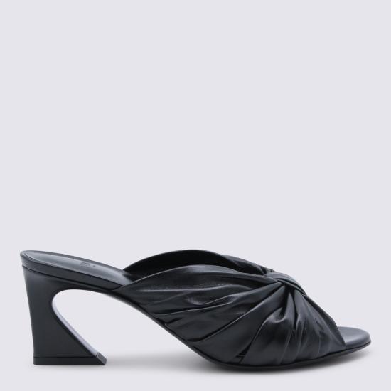 26SS 펜디 뮬/슬리퍼 8R8883 AYFAF0QA1 BLACK - FENDI