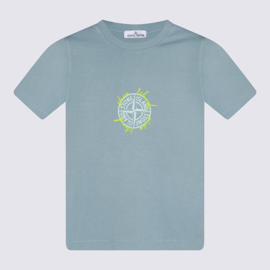26SS [키즈] 스톤 아일랜드 티셔츠 L1S162100009 S0379V004A DUST BLUE