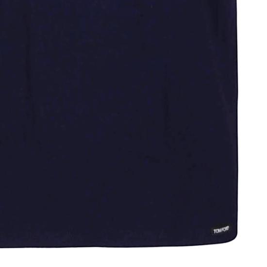 26SS 톰포드 V넥 반팔 티셔츠 T4M09 1040412 NAVY - TOMFORD