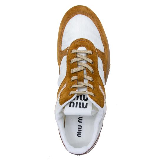26SS 미우미우 스니커즈 5E428EFA005 71LF0TBK TALCO CANNELLA - MIU MIU