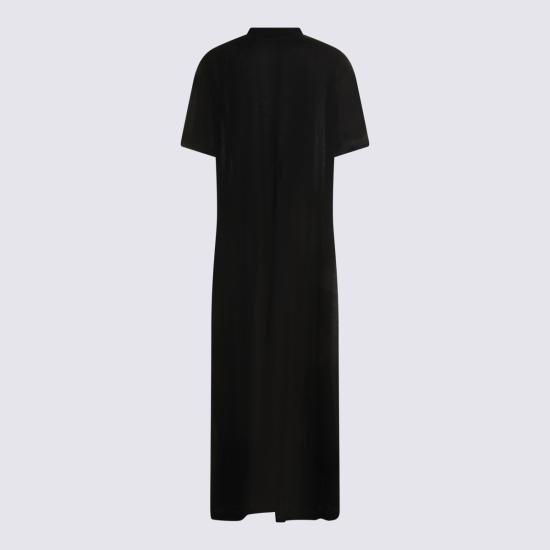 26SS 발렌시아가 롱 원피스 871740 TUVC91000 BLACK - BALENCIAGA
