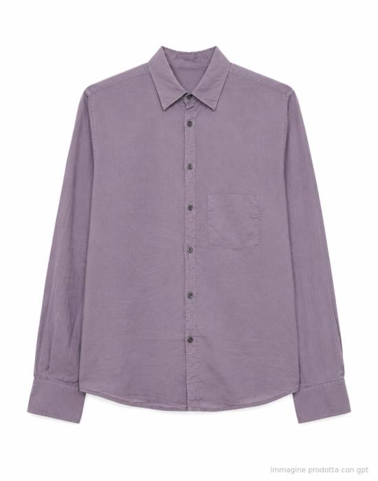 26FW 셀라도어 긴팔 셔츠 150669 Purple