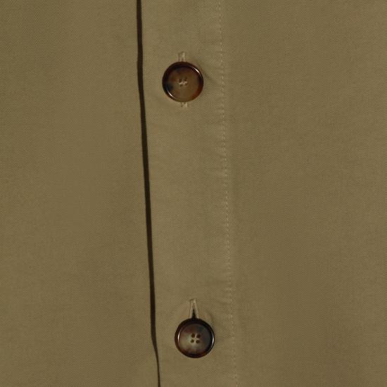 26SS 생로랑 코튼 카산드라 오버셔츠 861004 Y04VD8441 SAND - SAINT LAURENT