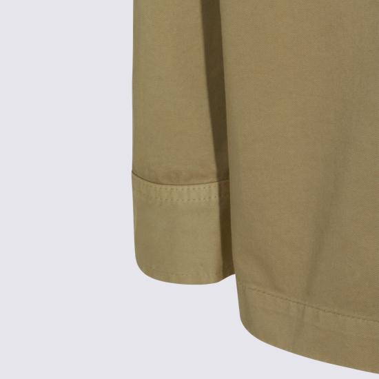 26SS 생로랑 코튼 카산드라 오버셔츠 861004 Y04VD8441 SAND - SAINT LAURENT
