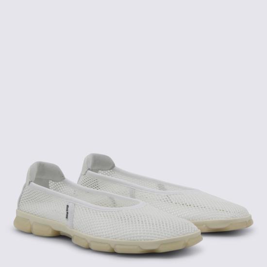 26SS 미우미우 스니커즈 5F646EF005 CD1F0009 Bianco - MIU MIU