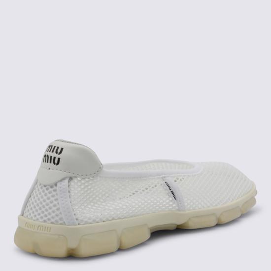 26SS 미우미우 스니커즈 5F646EF005 CD1F0009 Bianco - MIU MIU