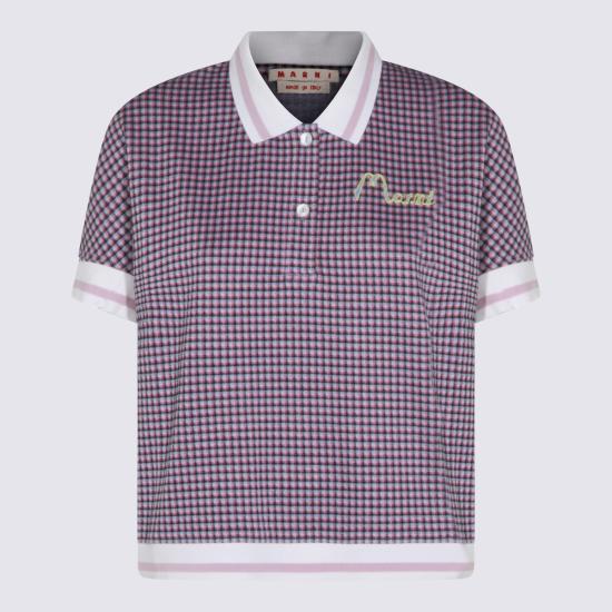 26SS 마르니 폴로 티셔츠 THJE0389S0 UTVA63CHC20 QUARTZ - MARNI