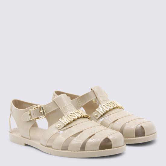 26SS 모스키노 샌들 MB16501G0O G21104 Beige - MOSCHINO