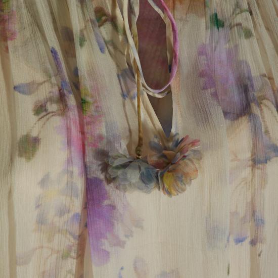 26SS 짐머만 블라우스 7921TS261 CRDA CREAM DAHLIA - ZIMMERMANN