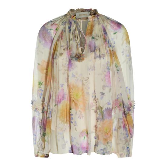 26SS 짐머만 블라우스 7921TS261 CRDA CREAM DAHLIA