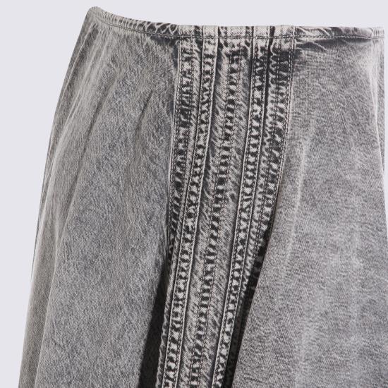 26SS 디젤 DE-ANNIE-S2 롱 스커트 A20224 068UM02 Grey - DIESEL