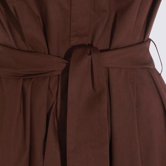 26SS 안토넬리 피렌체 롱 원피스 Q6649 4115242 Brown - ANTONELLI FIRENZE