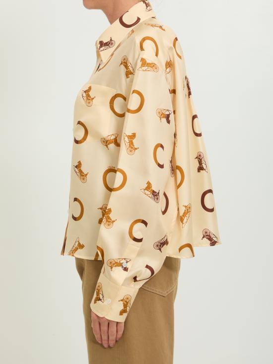 26SS 셀린느 블라우스 RC0DU3K44 01DT CREAM - CELINE
