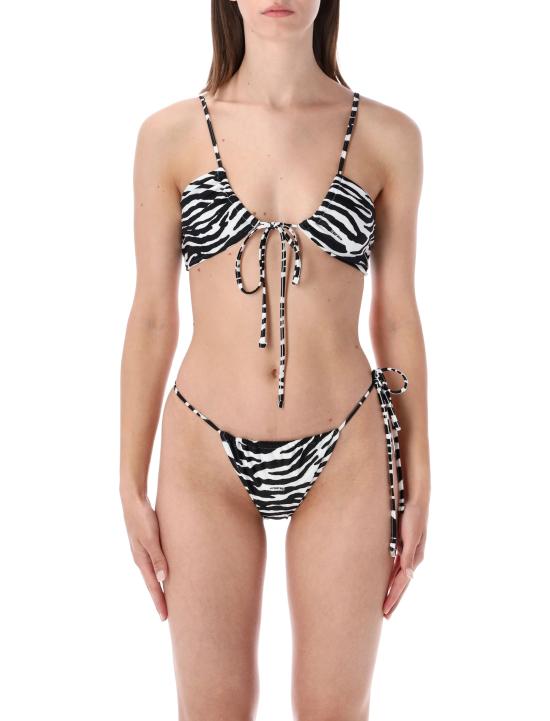 26SS 디 아티코 비키니 수영복 WBC00013PAA116PR 020 WHITE BLACK