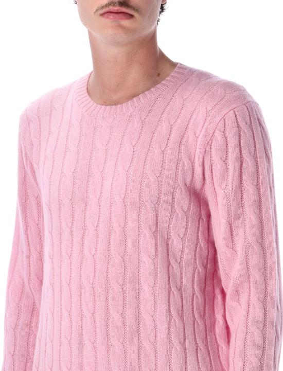 26FW 폴로 랄프로렌 스웨터 710876728 001 CARAMEL PINK - POLO RALPH LAUREN