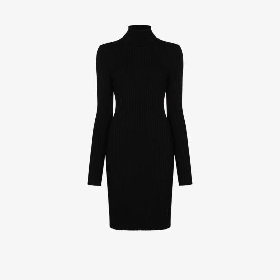 26FW 월포드 미디 원피스 527708598 BLACK - WOLFORD