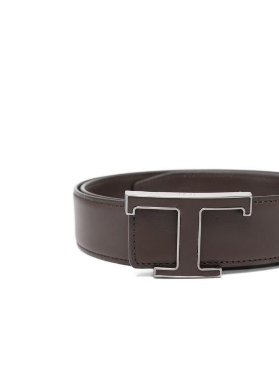 26SS 토즈 가죽 벨트 XCMCQR55108ROR S611 MARRONE AFRICA - TODS