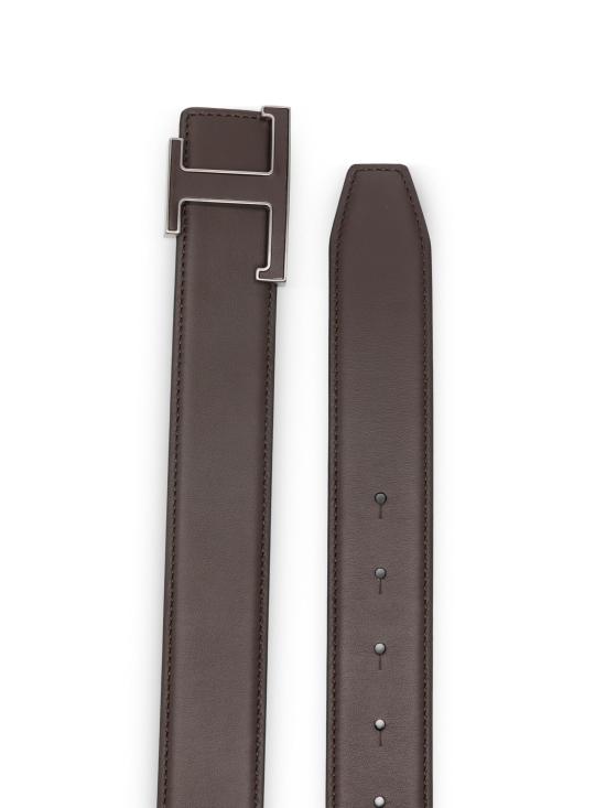 26SS 토즈 가죽 벨트 XCMCQR55108ROR S611 MARRONE AFRICA - TODS