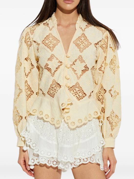 26SS 이자벨마랑 블라우스 HT0856FAD2J01I 23SU SUNLIGHT - ISABEL MARANT