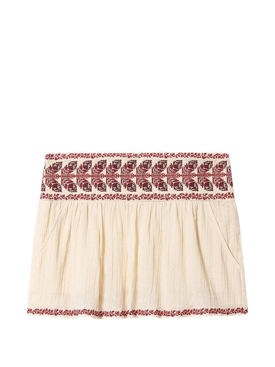 26SS 이자벨마랑 숏 스커트 JU0160FBD1J16E BERD BEIGE RED
