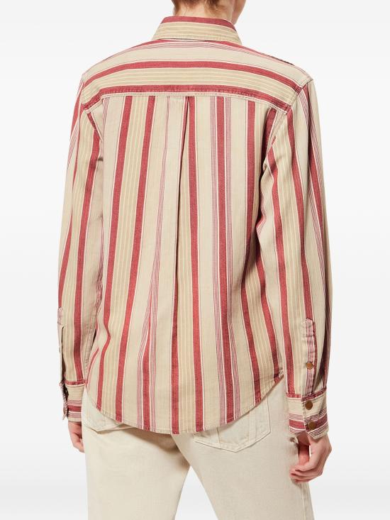 26SS 이자벨마랑 블라우스 CH0299FAD1H03E BERD BEIGE RED - ISABEL MARANT