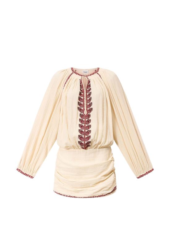 26SS 이자벨마랑 숏 원피스 RO1051FAD1J16E BERD BEIGE RED
