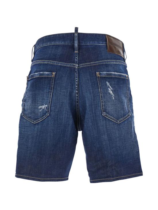 26SS 디스퀘어드2 데님 숏팬츠 S71MU0907D30010 470 NAVY BLUE - DSQUARED2