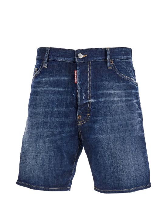 26SS 디스퀘어드2 데님 숏팬츠 S71MU0907D30010 470 NAVY BLUE