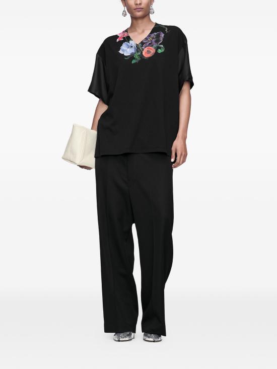 26SS 마르지엘라 반팔 티셔츠 S67GC0050S24575 900 BLACK - MAISON MARGIELA