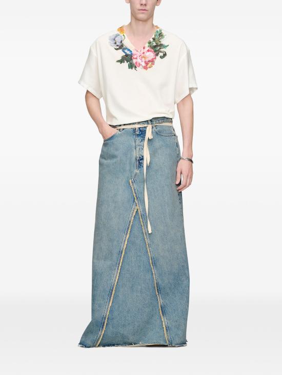 26SS 마르지엘라 반팔 티셔츠 S67GC0047S24575 101 OFF WHITE - MAISON MARGIELA