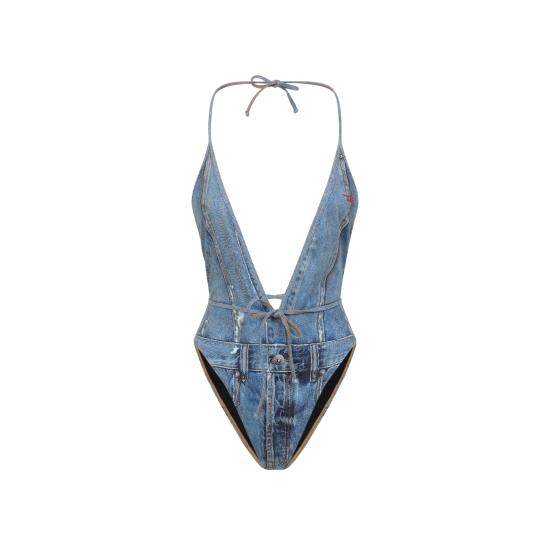 26SS 디젤 비키니 수영복 A18751 0BNCWE6866 DENIM