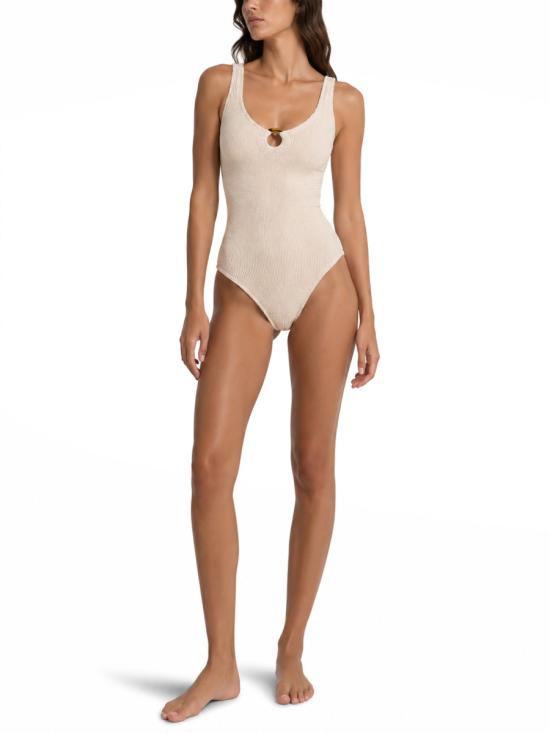 26SS 훈자 지 원피스 수영복 SCELINESH BLUSH IVORY - HUNZA G