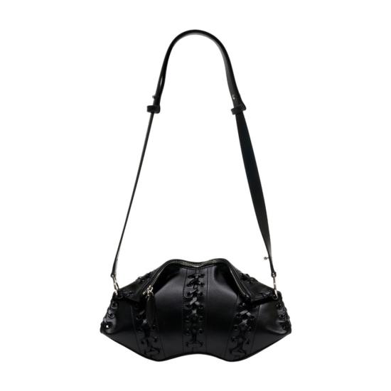 26SS 알렉산더 맥퀸 숄더백 8613741VDB11000 BLACK