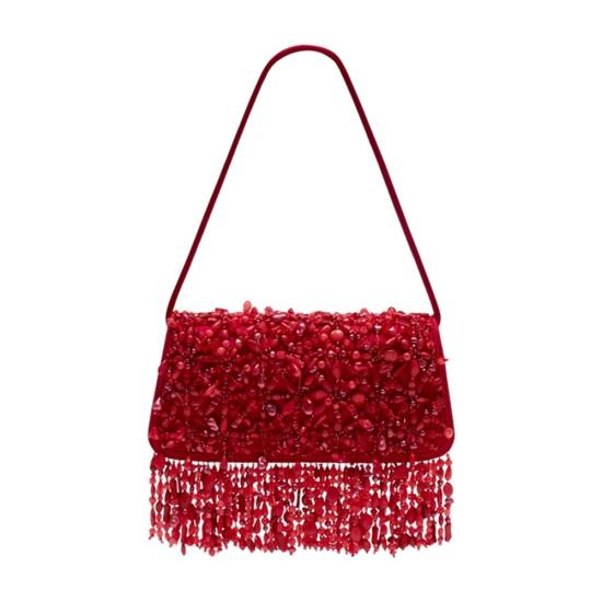26SS 컬트 가이아 숄더백 HDBSH3070BD3623 RED