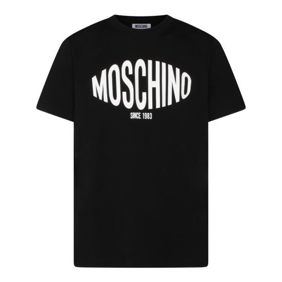 26SS 모스키노 반팔 티셔츠 261ZZ0702 02411555 BLACK