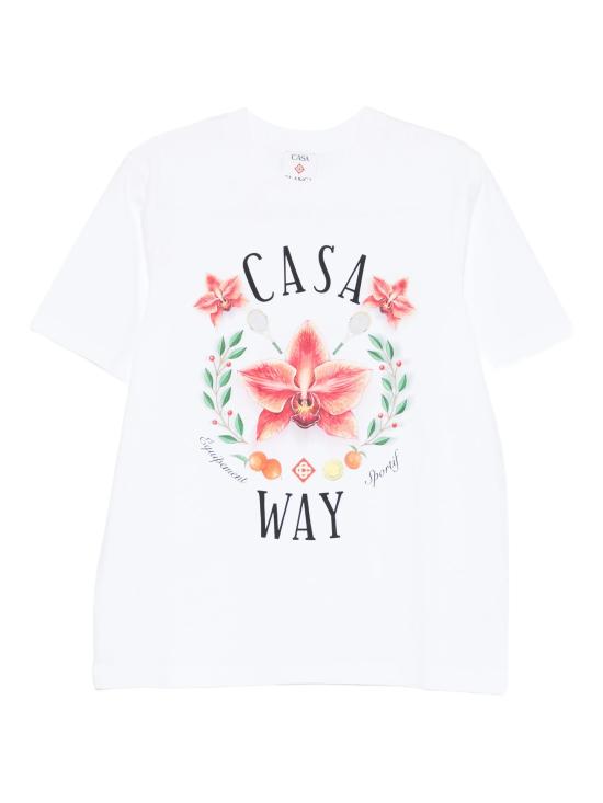 26SS 카사블랑카 반팔 티셔츠 MSP26JTS001 15 CASA WAY ORCHID