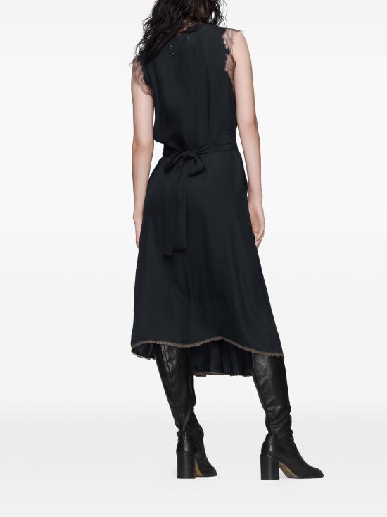 26SS 마르지엘라 미디 원피스 S51DD0058M35798 900 BLACK - MAISON MARGIELA