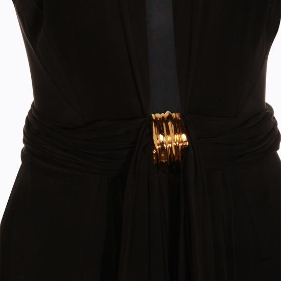 26SS 엘리자베타프랜치 롱 원피스 ABR5462E2 110 NERO - ELISABETTA FRANCHI