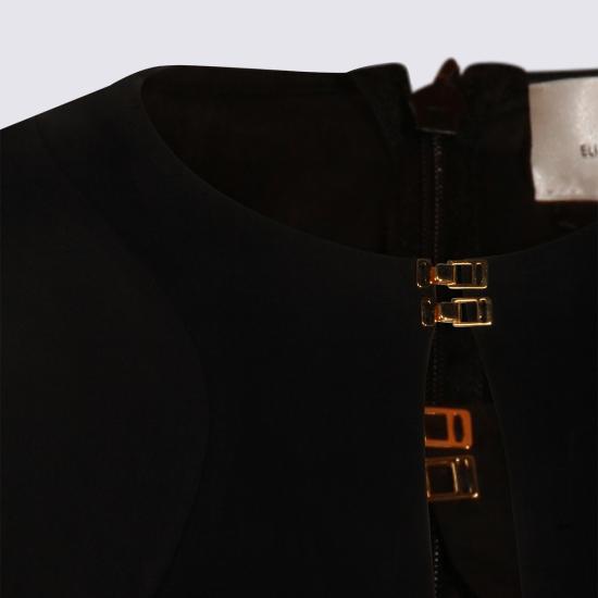 26SS 엘리자베타프랜치 롱 원피스 ABR5462E2 110 NERO - ELISABETTA FRANCHI