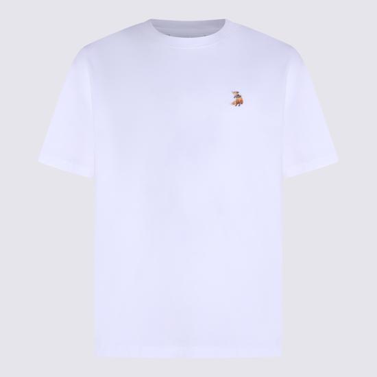 26SS 메종키츠네 드리밍 폭스 컴포트 티셔츠 QM00102 KJ7026P100 White